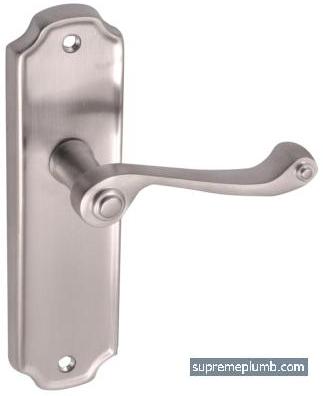 Florence Lever Latch Satin Nickel